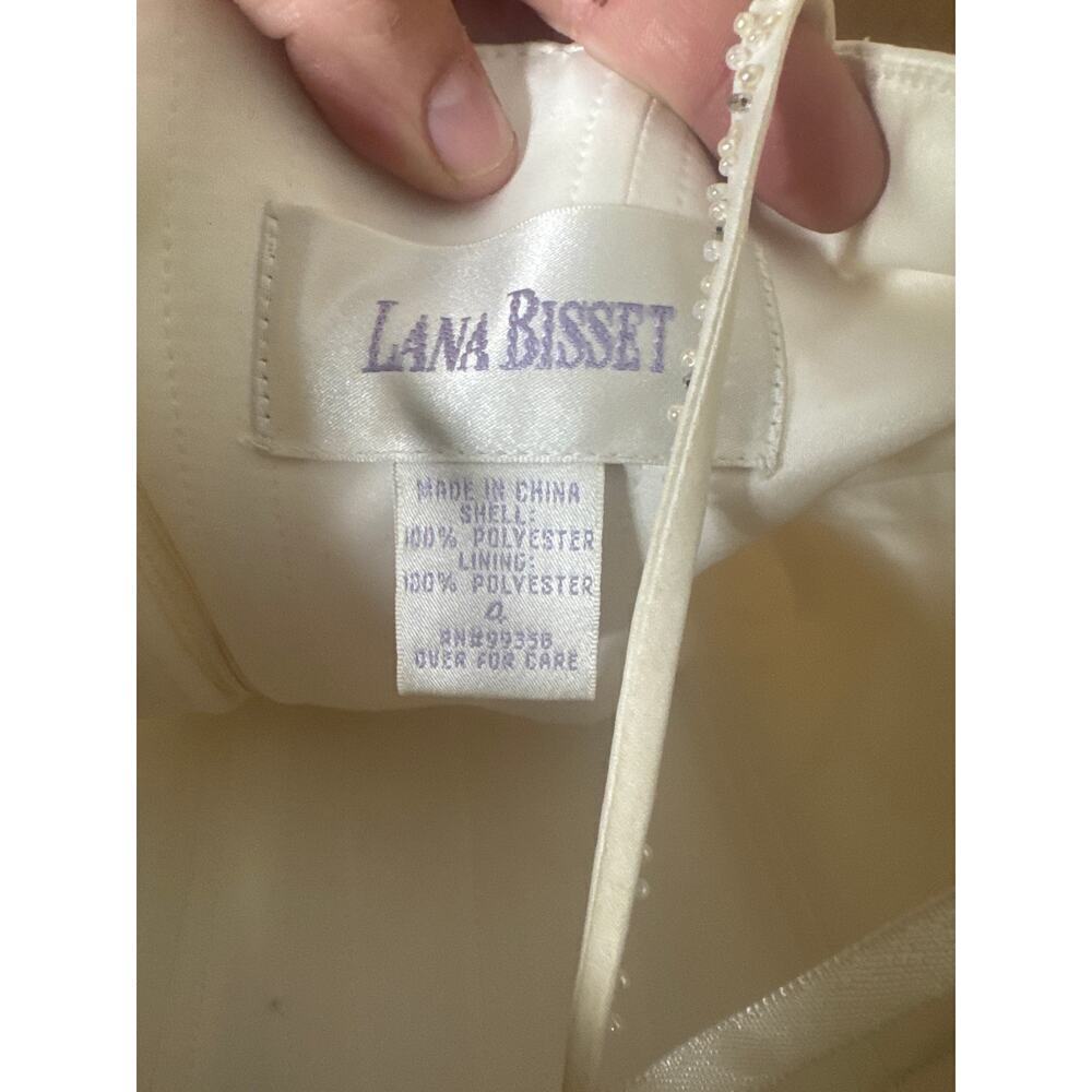Lana Bisset Wedding Dress 2‑Pc Skirt & Corset Size 4 - Picture 6 of 12
